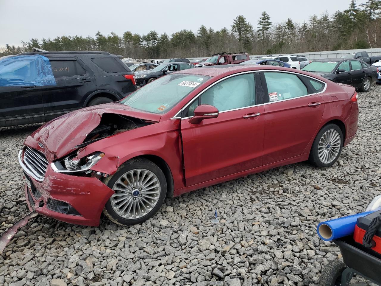 3FA6P0RU2ER378698 2014 Ford Fusion Titanium Hev