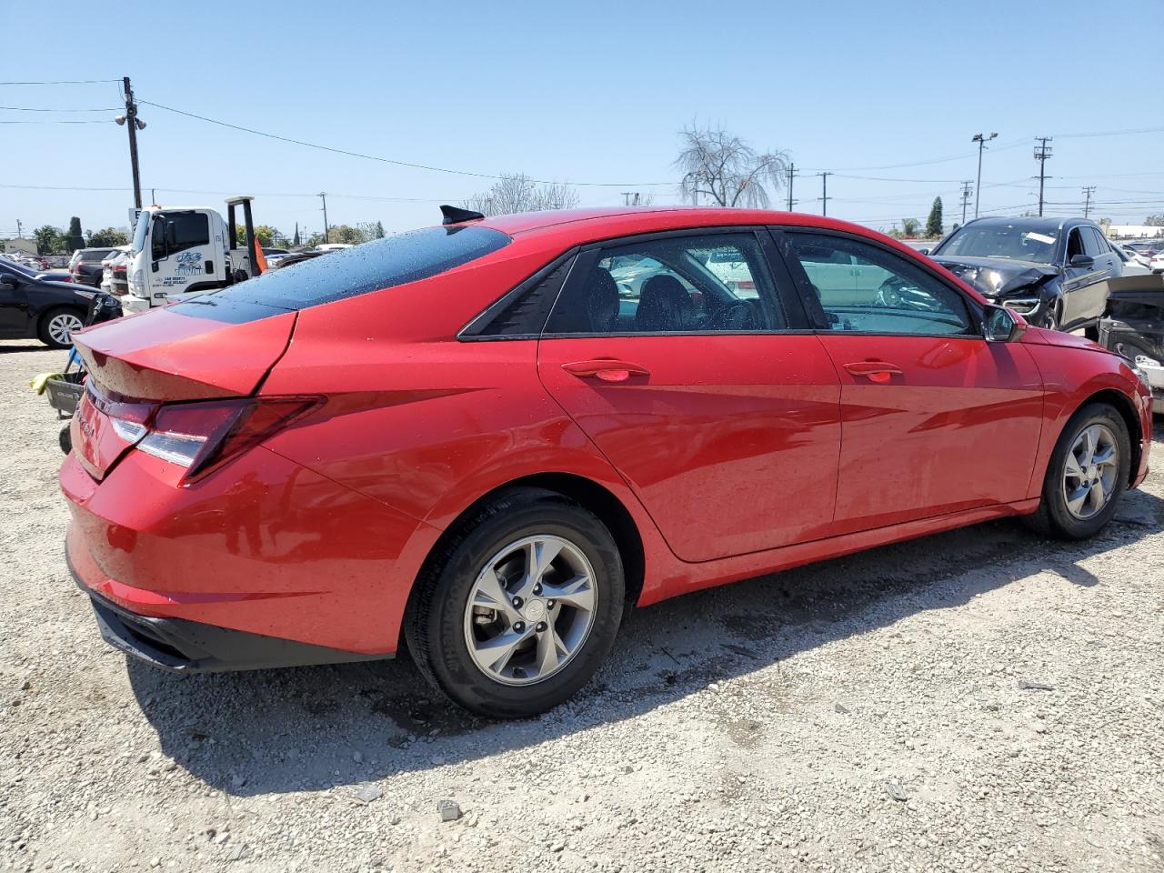 Lot #2974479416 2021 HYUNDAI ELANTRA SE