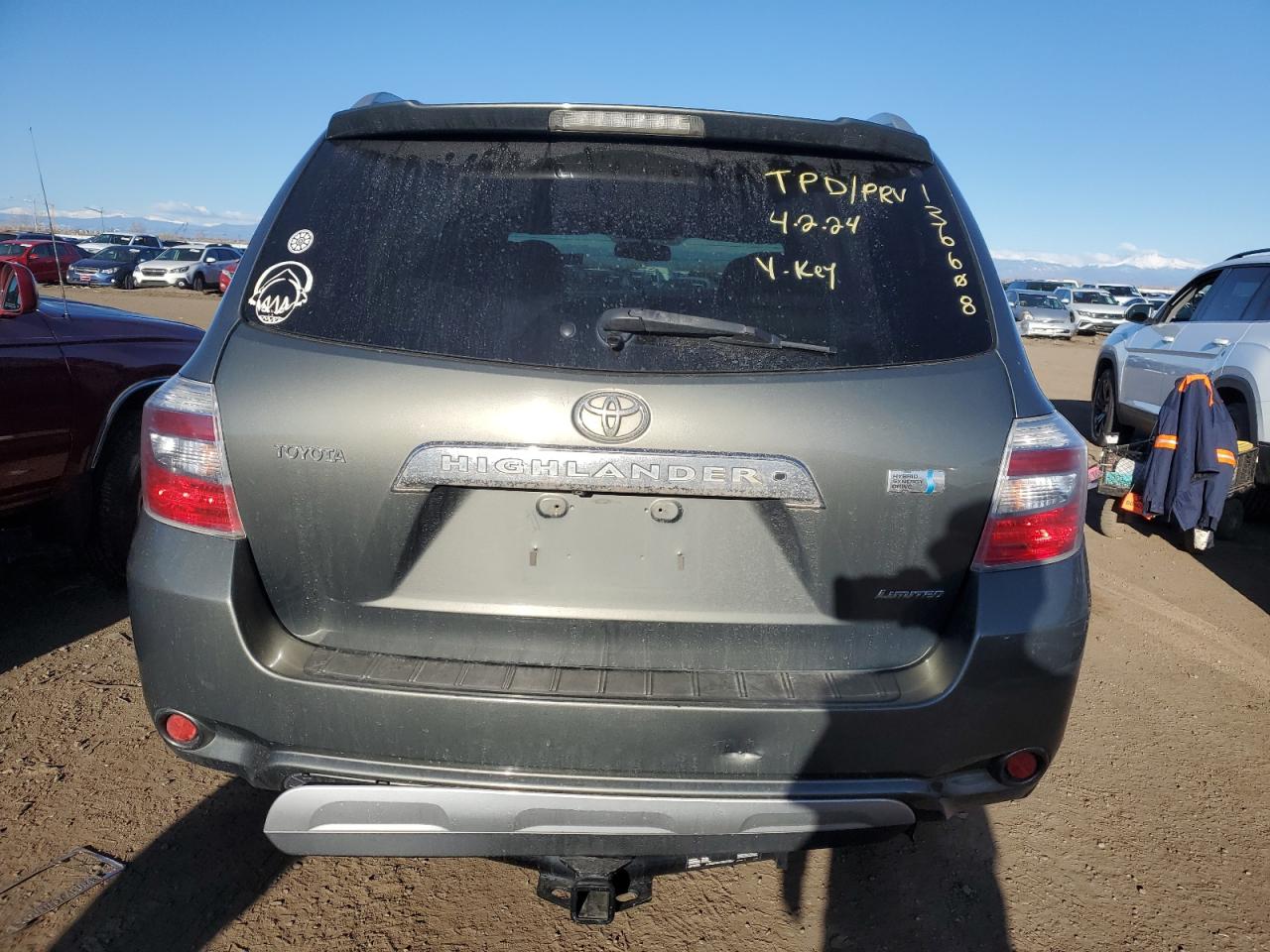 JTEEW44A682016696 2008 Toyota Highlander Hybrid Limited