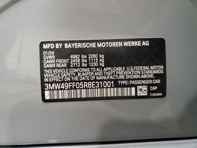 3MW49FF05R8E31001 BMW M3 40XI 12