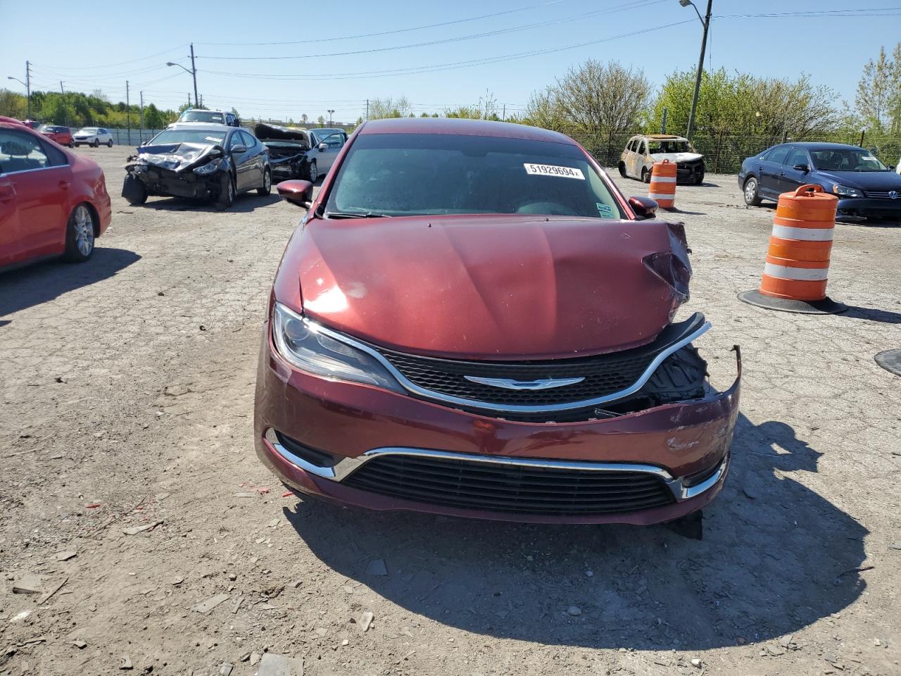 1C3CCCAB7FN738870 2015 Chrysler 200 Limited