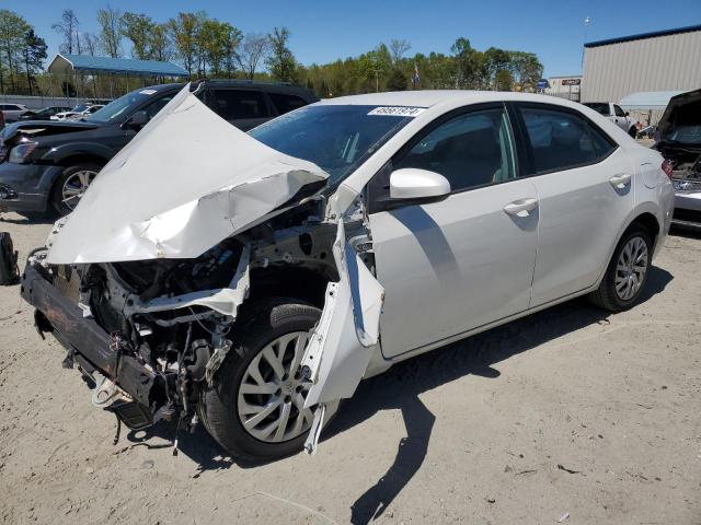 Lot #2485192868 2017 TOYOTA COROLLA L salvage car