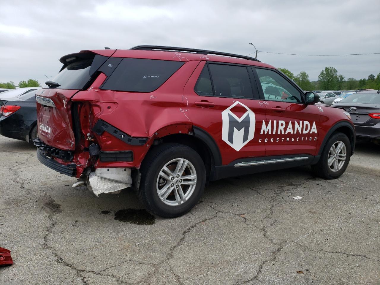 1FMSK8DH8MGA58819 2021 Ford Explorer Xlt