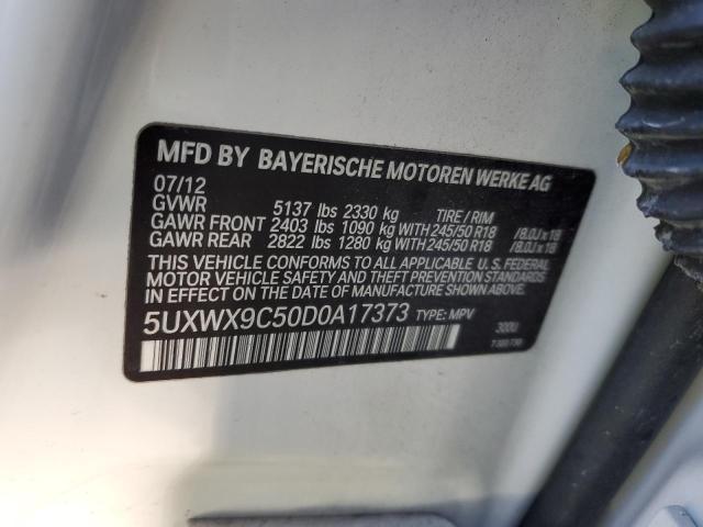  BMW X3 2013 Білий