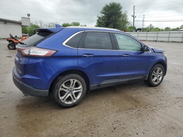 2015 Ford Edge Titanium VIN: 2FMTK4K90FBB53233 Lot: 52697144