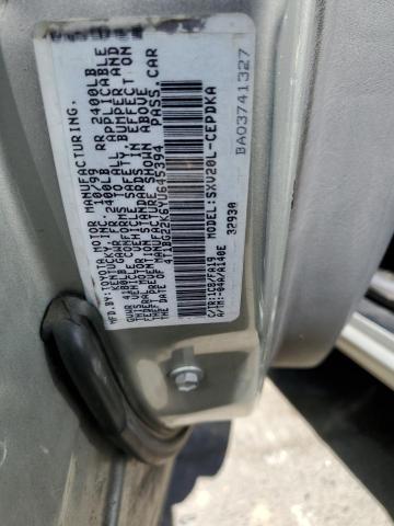 2000 Toyota Camry Ce VIN: 4T1BG22K6YU645394 Lot: 51846794