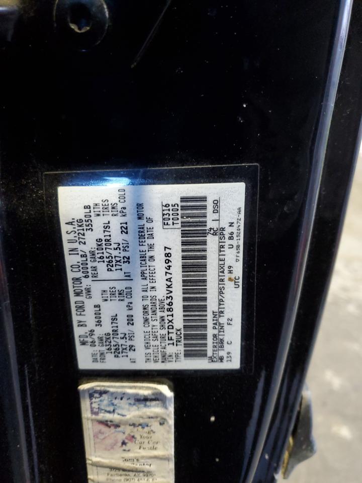 1FTDX1863VKA74987 1997 Ford F150