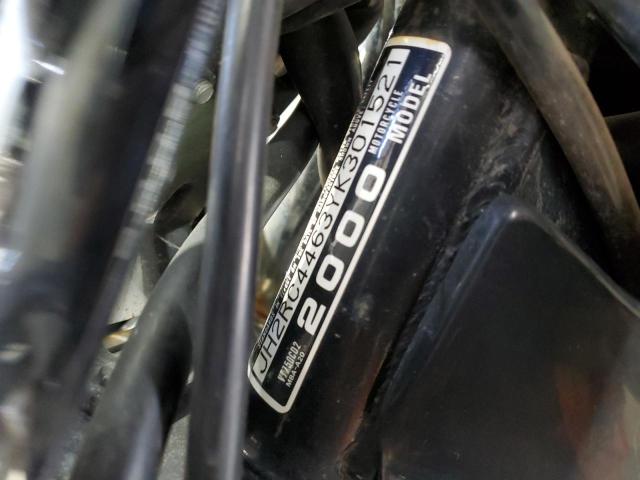 2000 HONDA VT750 CD2 JH2RC4463YK301521