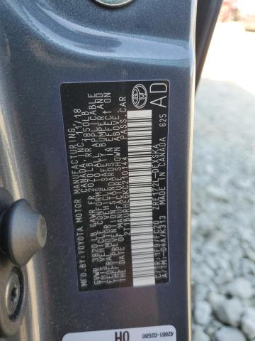 2019 TOYOTA COROLLA L - 2T1BURHE6KC210144