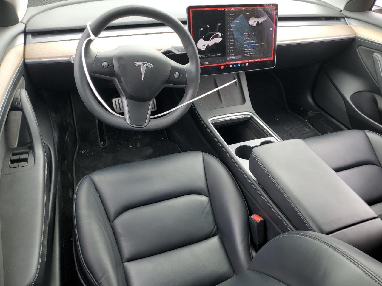 2021 Tesla Model 3 vin: 5YJ3E1EC9MF992363