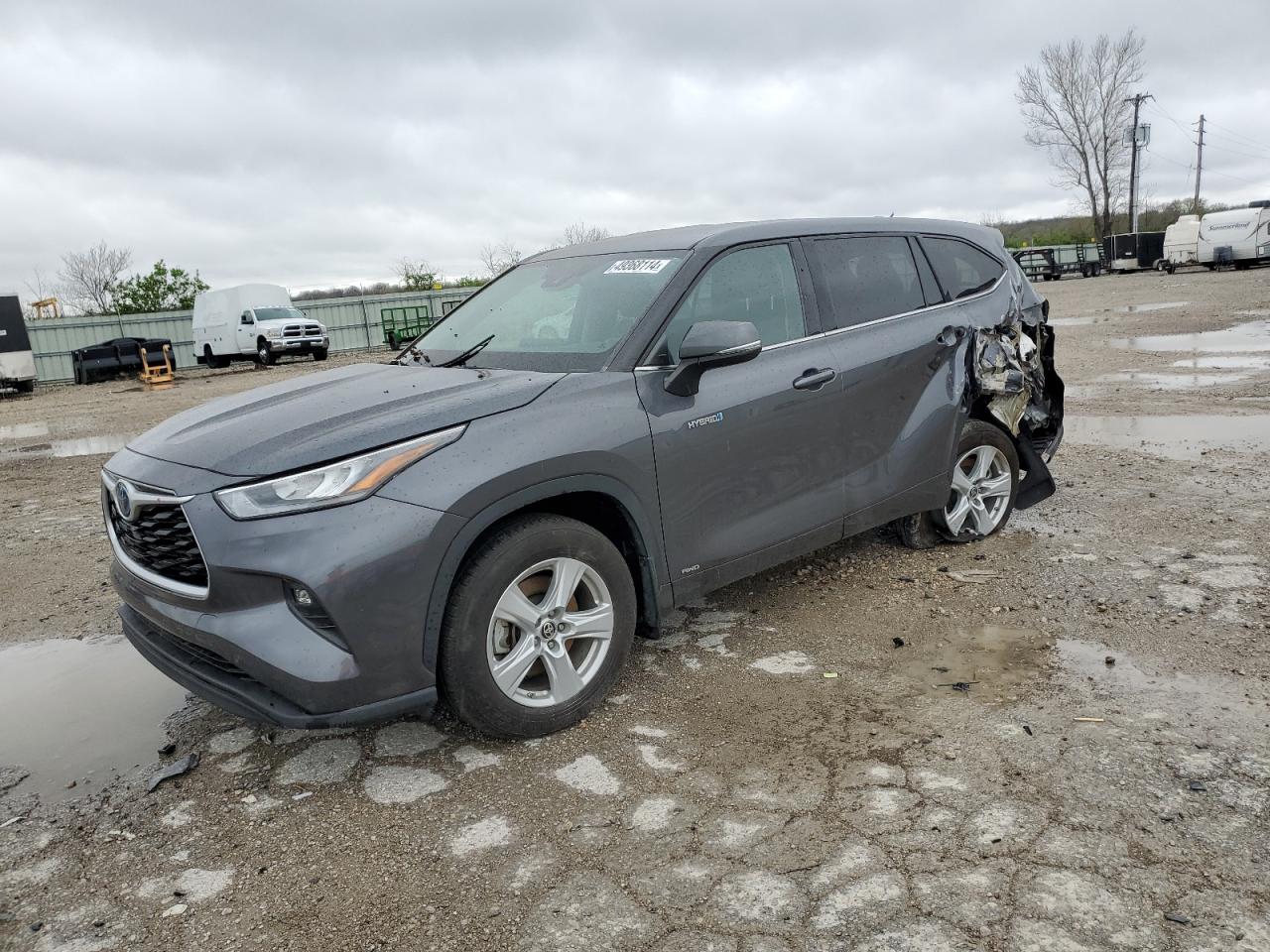 2020 Toyota Highlander Hybrid Le vin: 5TDBBRCH9LS513371