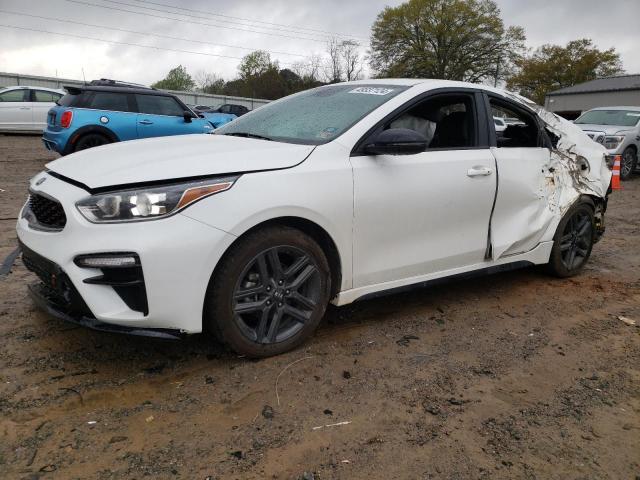 Lot #2519536809 2021 KIA FORTE GT L salvage car