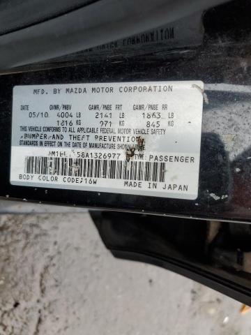 2010 Mazda 3 S VIN: JM1BL1S58A1326977 Lot: 51398324