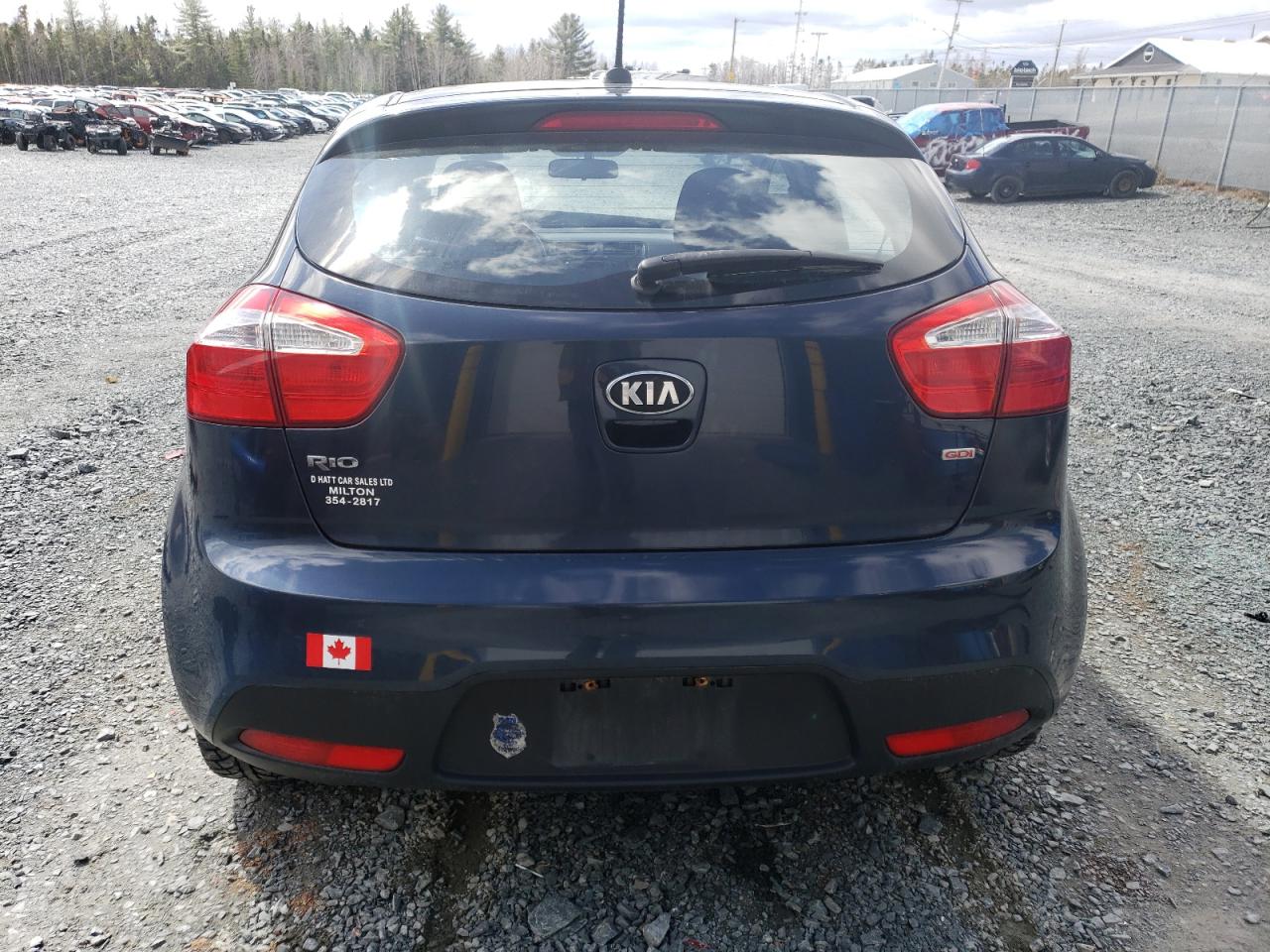 KNADM5A34D6874296 2013 Kia Rio Lx