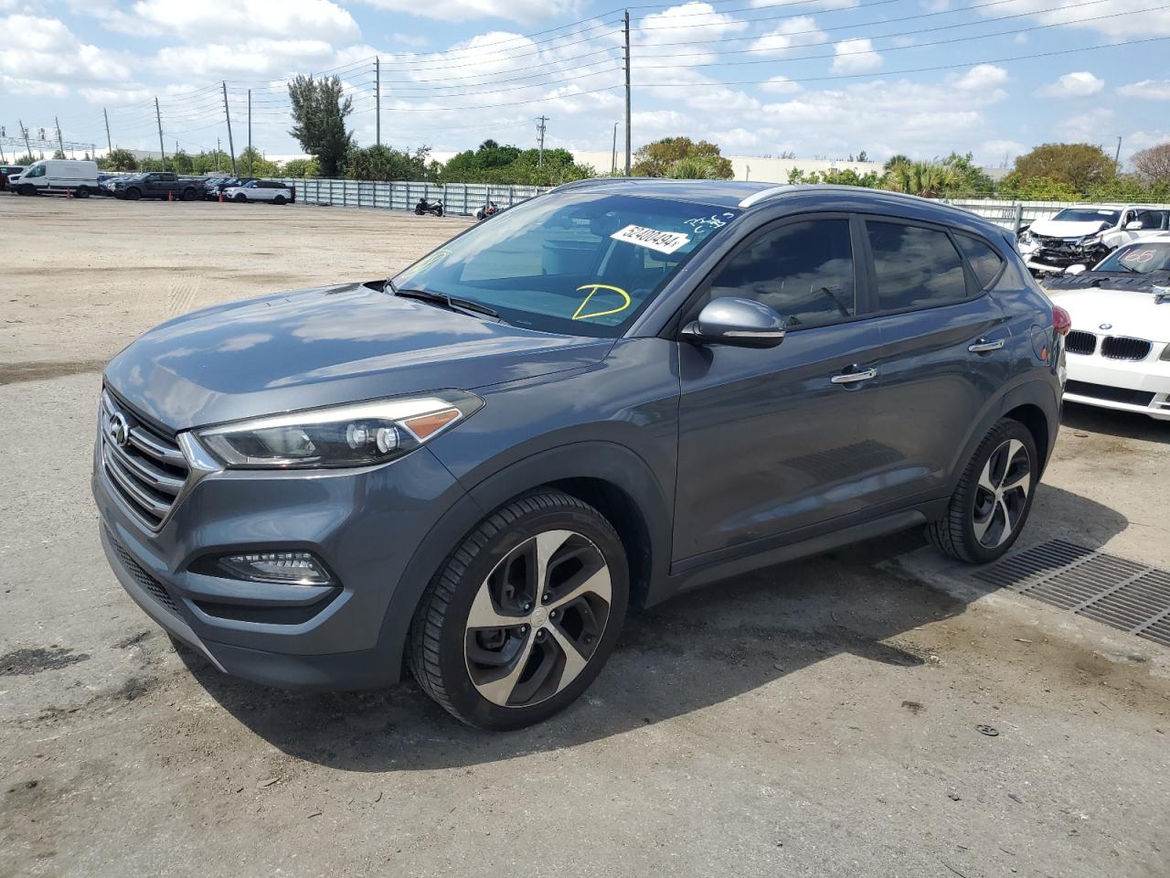 2016 Hyundai Tucson Limited vin: KM8J33A23GU222723