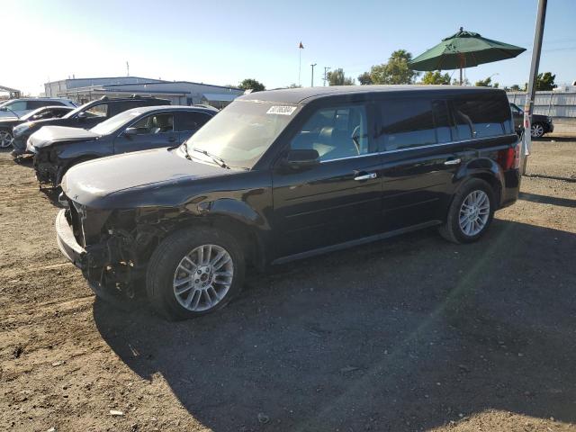 FORD FLEX SEL 2018 black  gas 2FMGK5C88JBA10682 photo #1