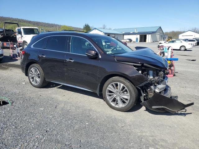 2017 Acura Mdx Technology VIN: 5FRYD4H54HB043136 Lot: 51211354