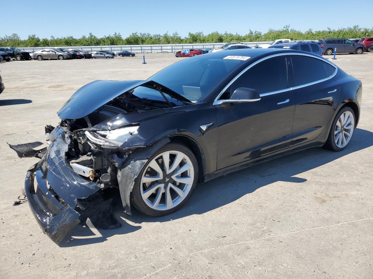 2020 Tesla Model 3 vin: 5YJ3E1EC6LF627007