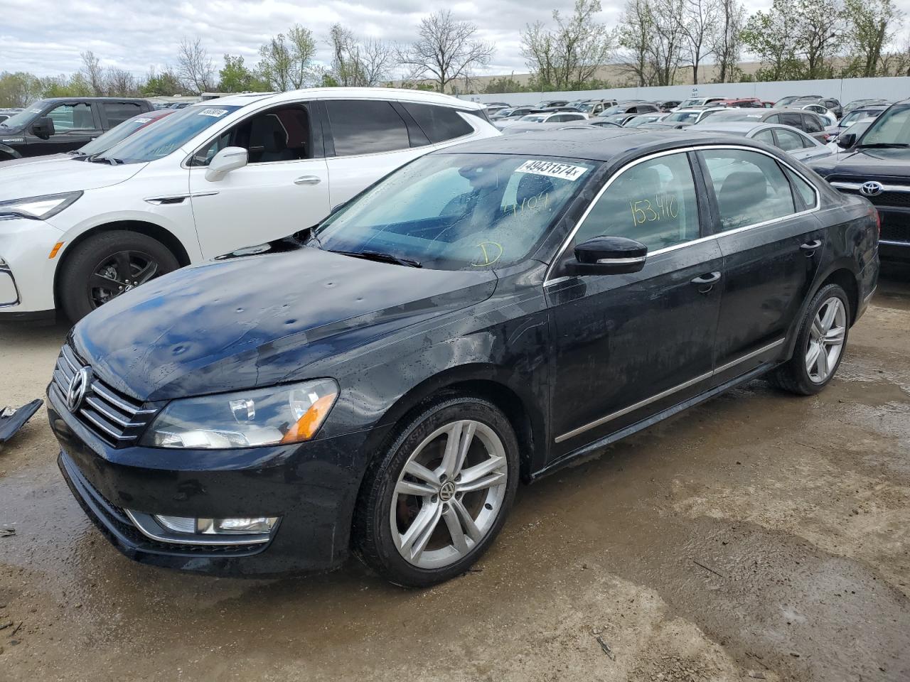 1VWCN7A36DC070684 2013 Volkswagen Passat Sel