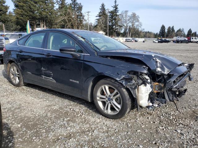 Lot #2473611172 2018 FORD FUSION SE salvage car