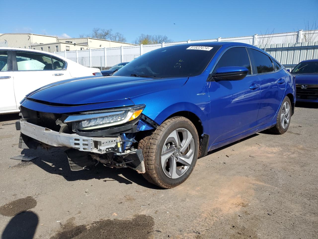 2019 Honda Insight Ex vin: 19XZE4F50KE031536