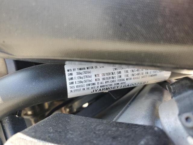 2016 YAMAHA FZ07 C JYARM06Y1GA002591