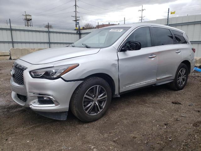 Lot #2457105515 2017 INFINITI QX60 salvage car