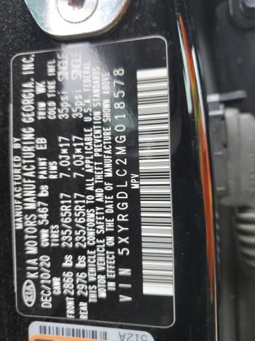 2021 KIA SORENTO LX - 5XYRGDLC2MG018578