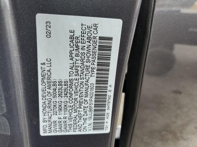 2023 ACURA TLX A-SPEC 19UUB6F51PA001603