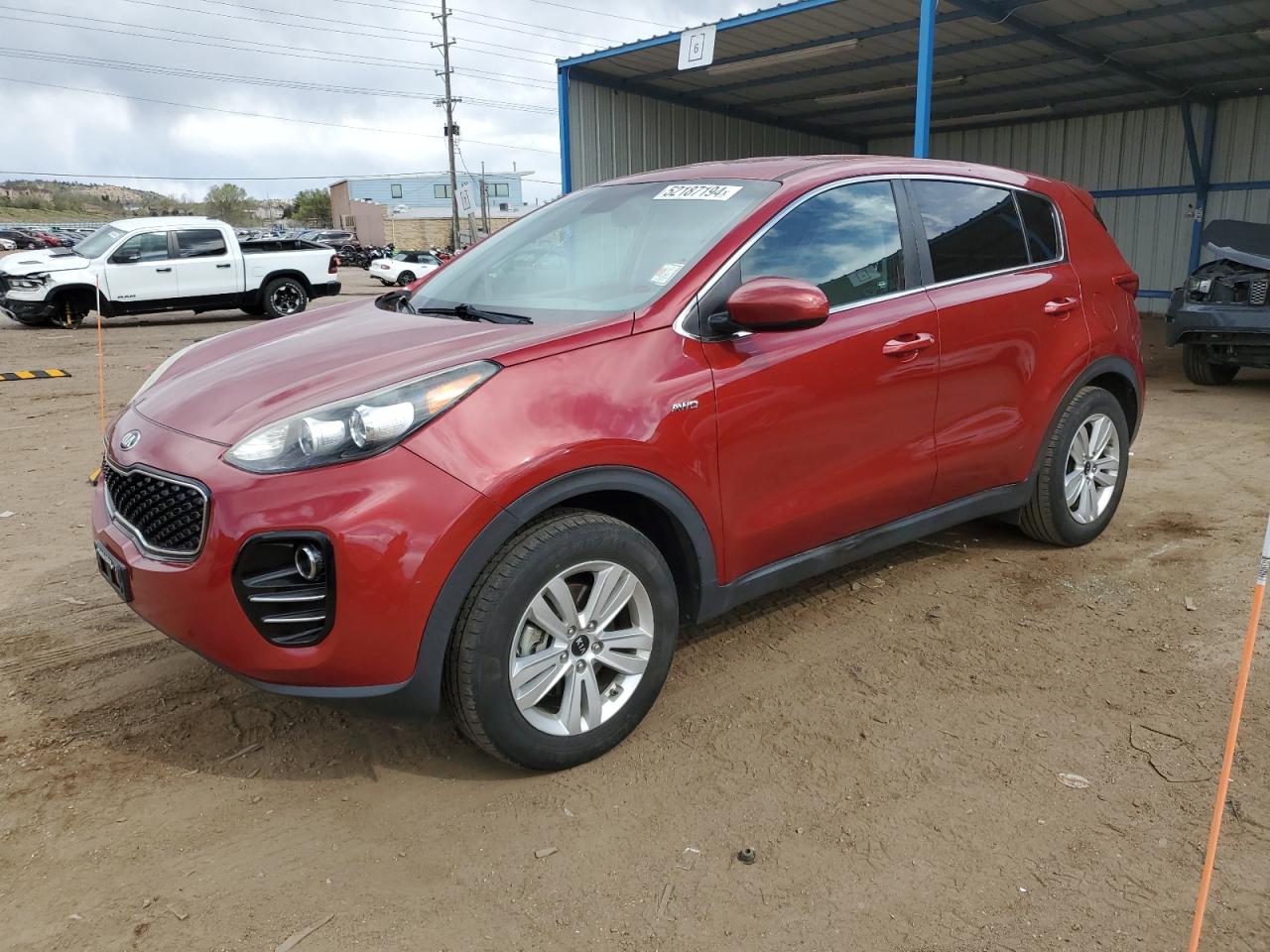 KNDPMCAC8H7256354 2017 Kia Sportage Lx