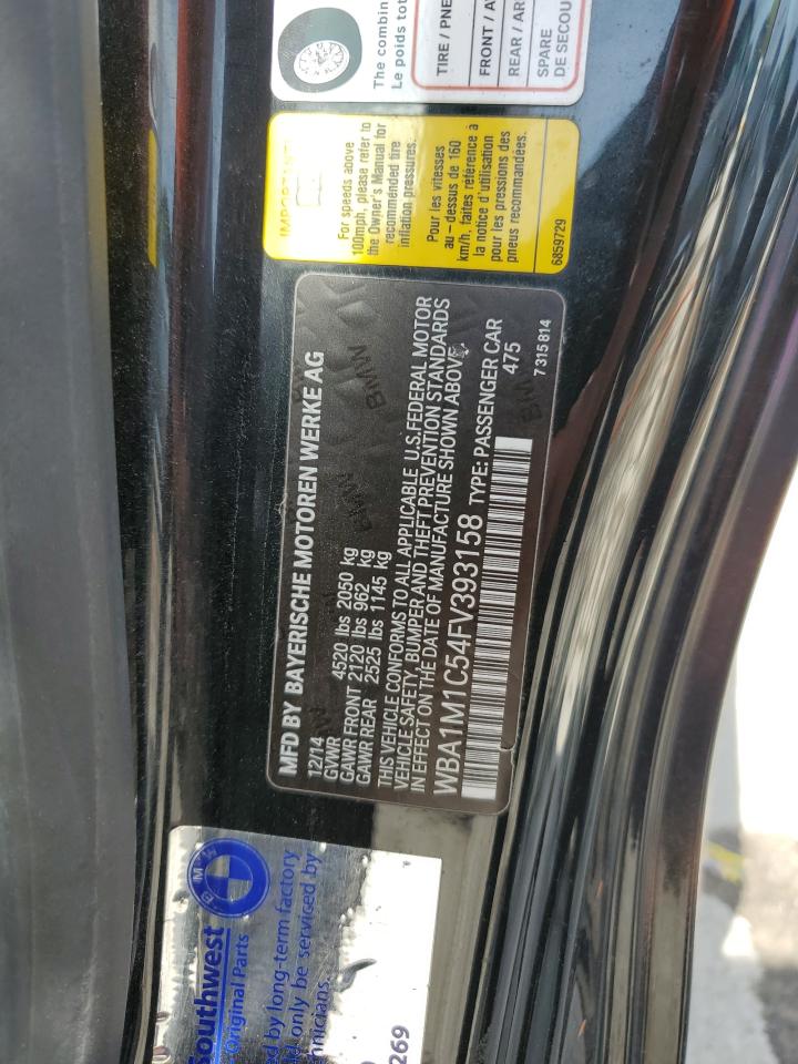 WBA1M1C54FV393158 2015 BMW M235I