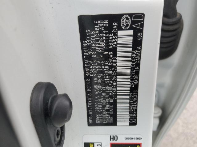 2016 Toyota Corolla L VIN: 2T1BURHE2GC570003 Lot: 51450144