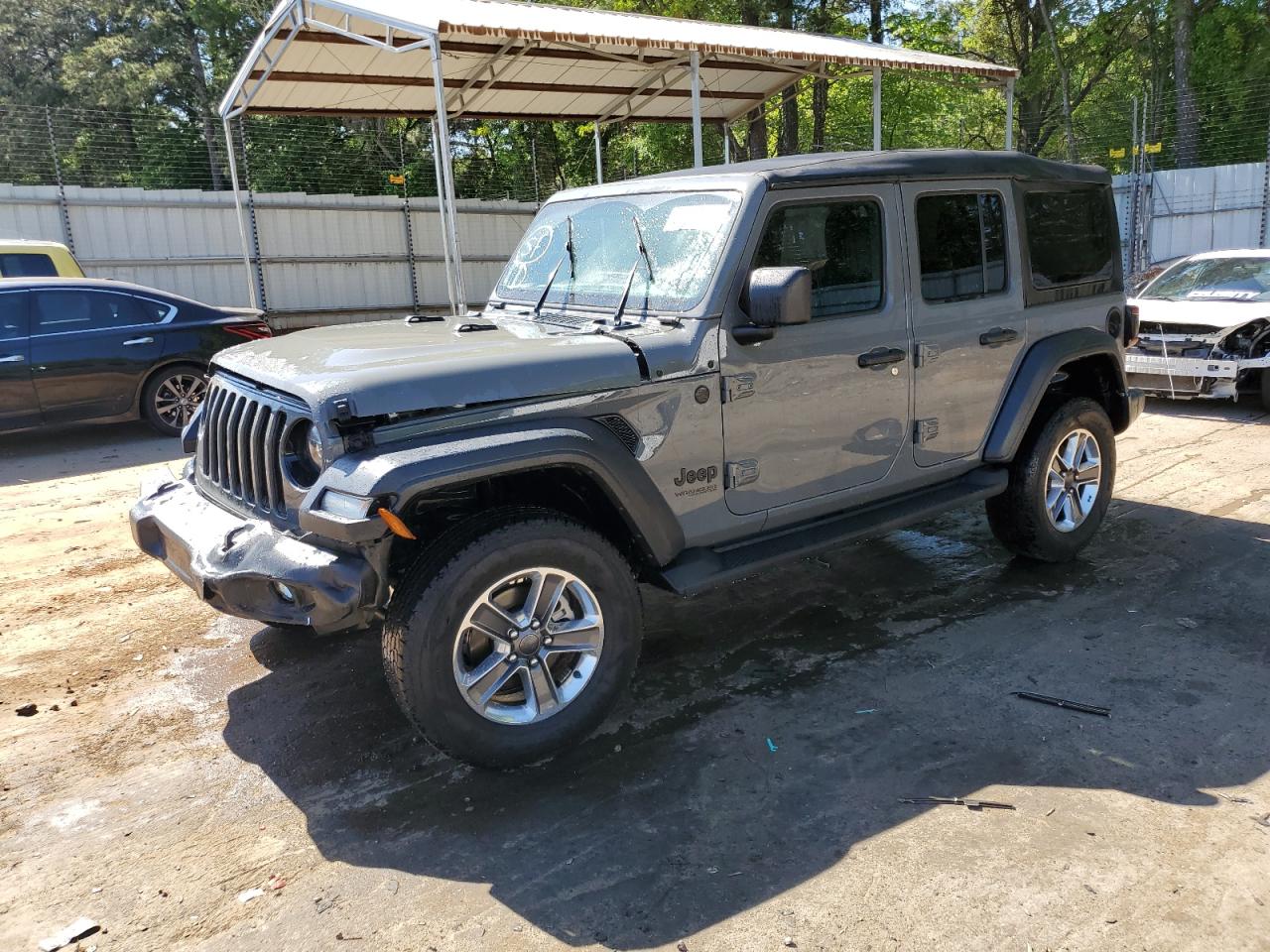 1C4HJXDG0MW593250 2021 Jeep Wrangler Unlimited Sport