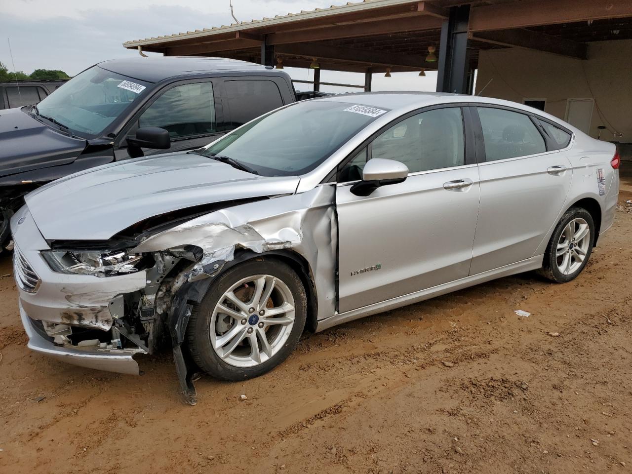 3FA6P0LU6JR152604 2018 Ford Fusion Se Hybrid