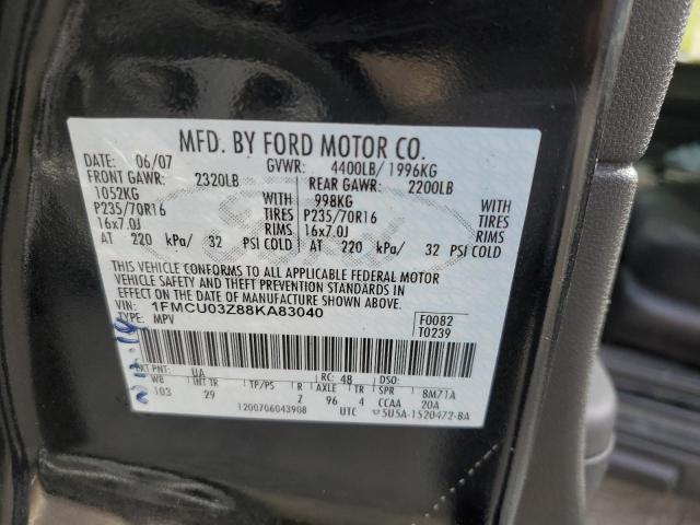 1FMCU03Z88KA83040 | 2008 Ford escape xlt