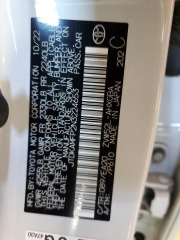 2022 Toyota Prius Prime Le VIN: JTDKAMFP2N3224653 Lot: 51720324