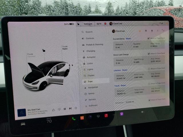 2020 Tesla Model 3 VIN: 5YJ3E1EA9LF718206 Lot: 52455824