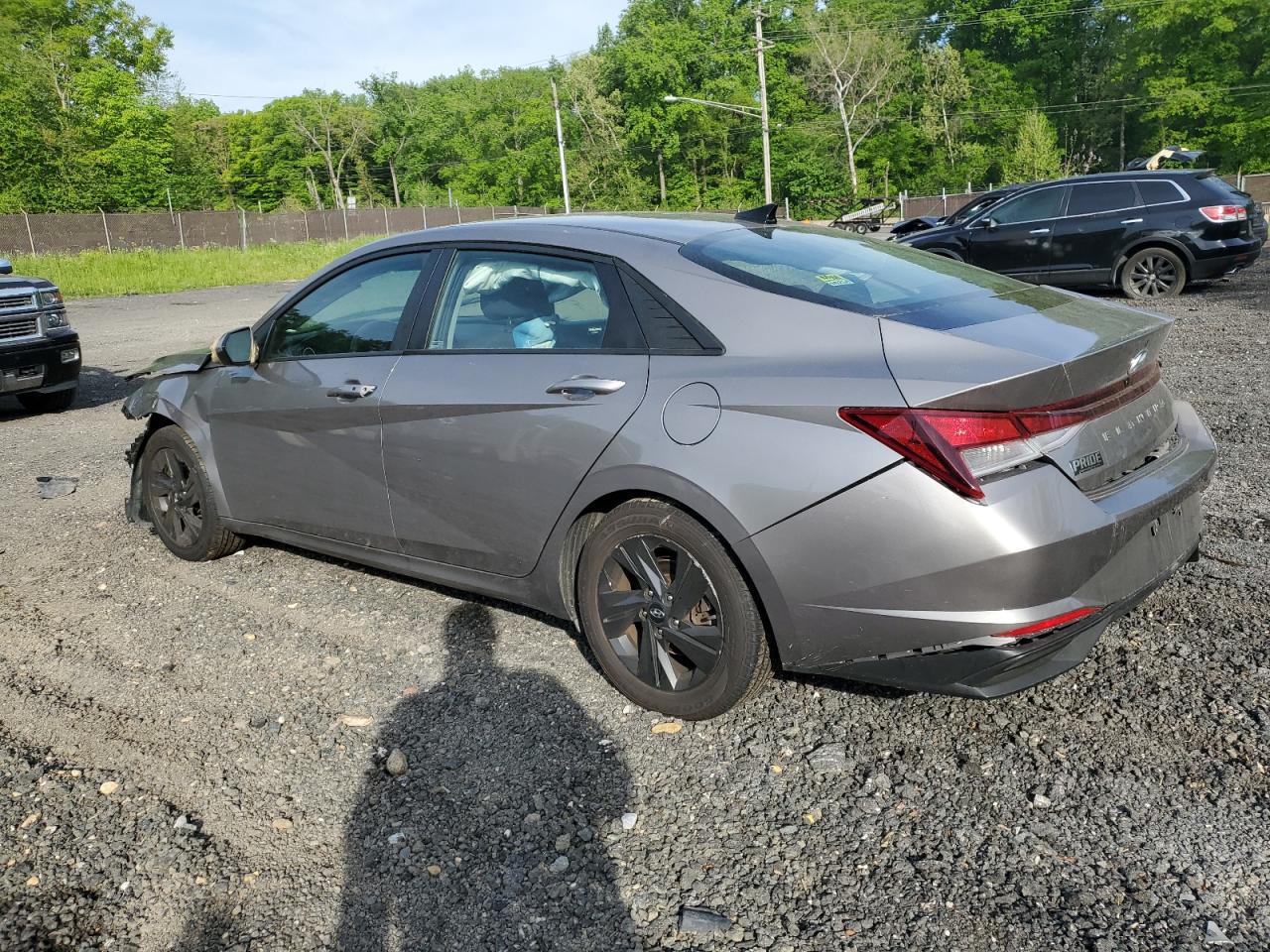 2021 Hyundai Elantra Sel vin: KMHLS4AG3MU111971