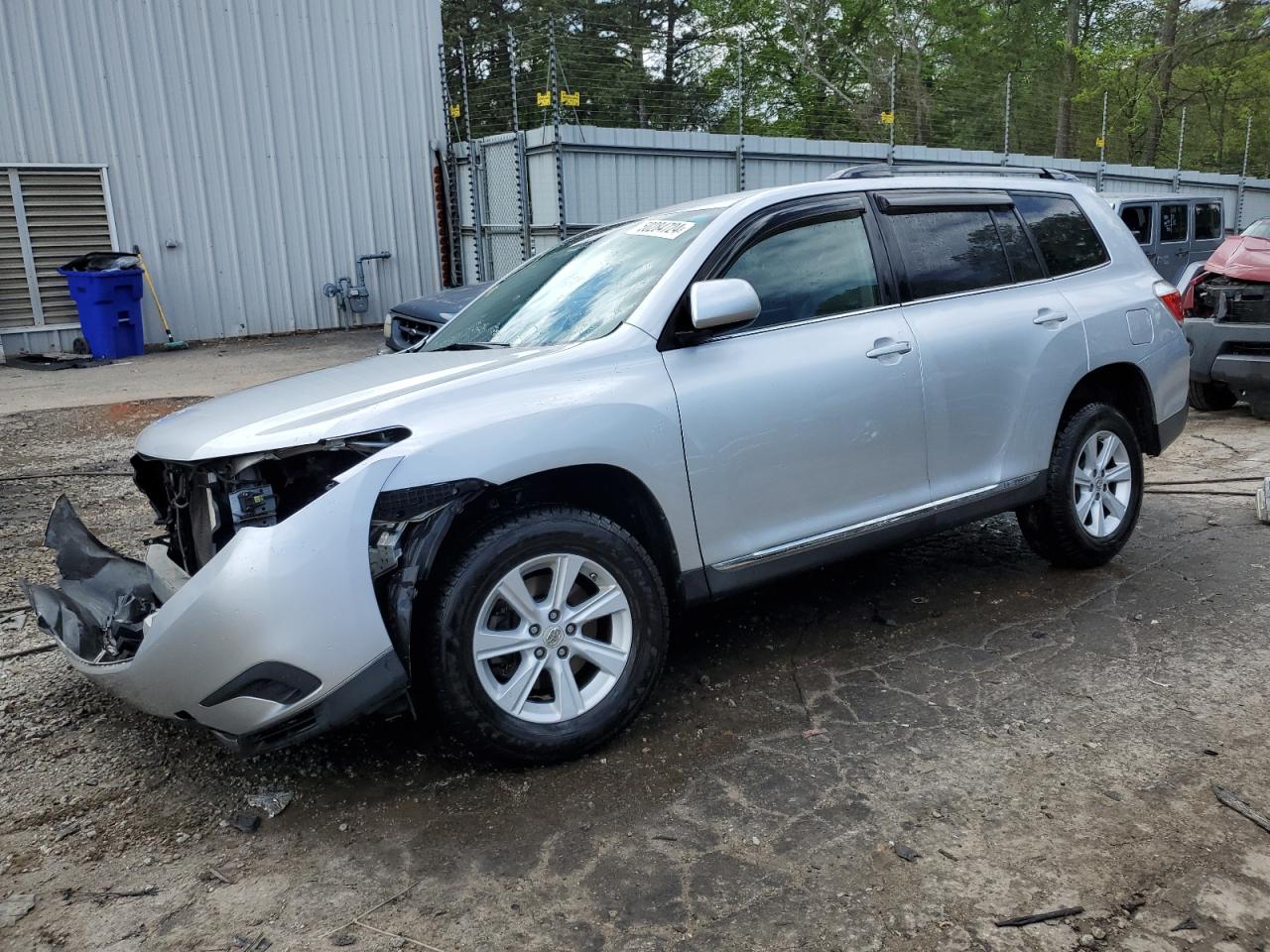 2012 Toyota Highlander Base vin: 5TDZK3EHXCS052268