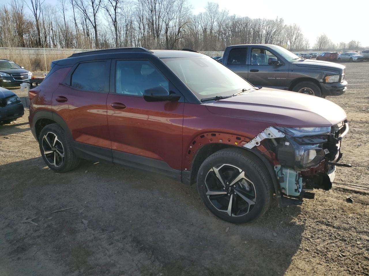 2022 Chevrolet Trailblazer Rs vin: KL79MTSL4NB079105