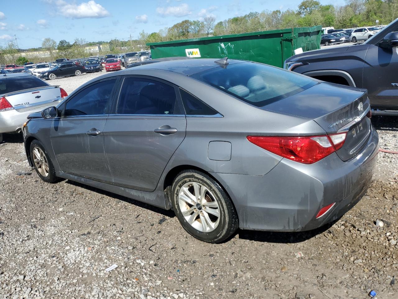 2014 Hyundai Sonata Gls vin: 5NPEB4AC7EH850573