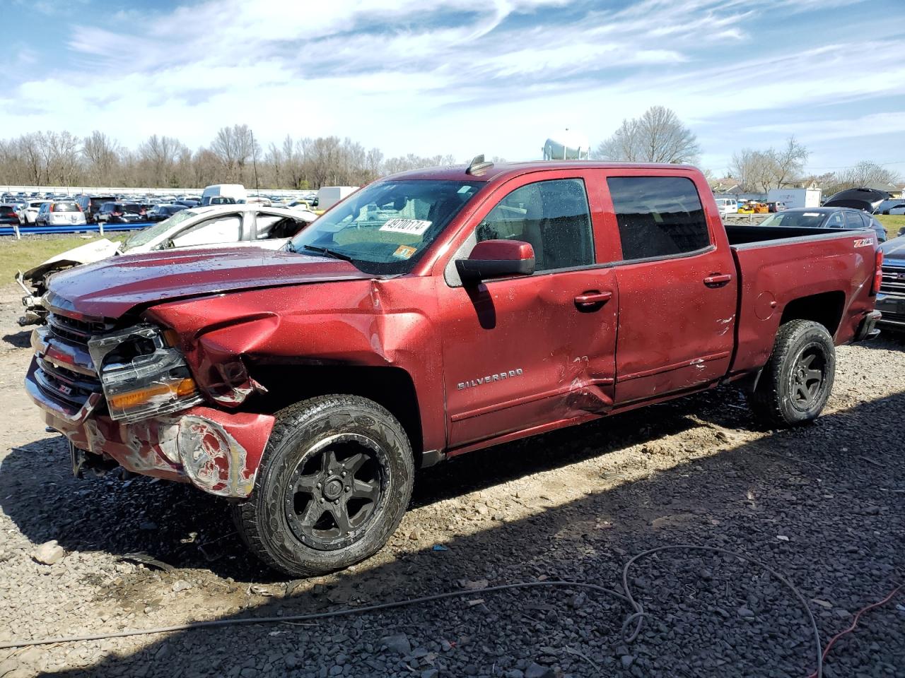 2017 Chevrolet Silverado K1500 Lt vin: 3GCUKREC3HG201109