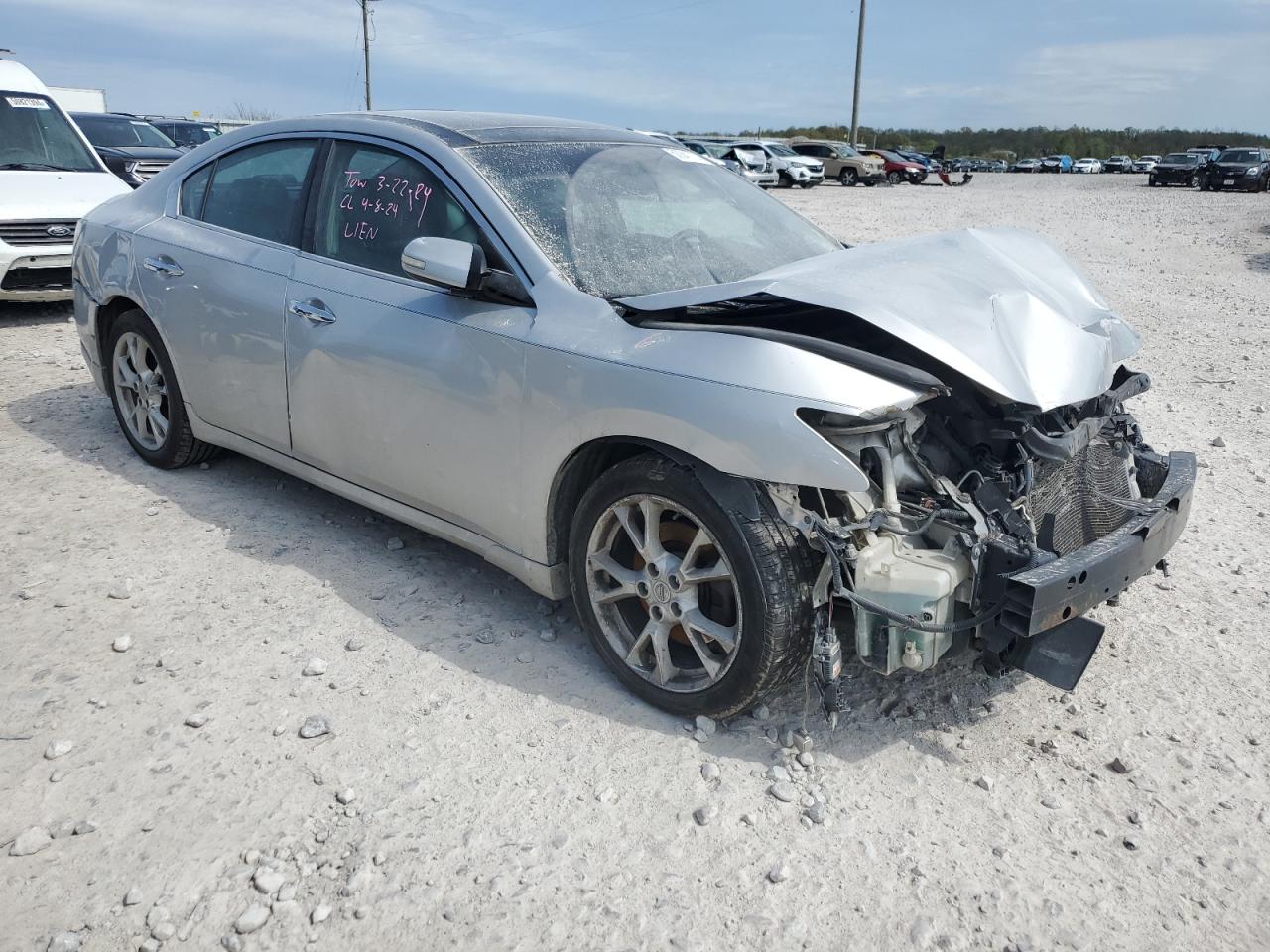 2014 Nissan Maxima S vin: 1N4AA5AP9EC496440