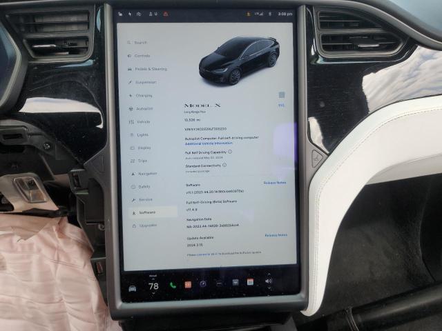 2020 Tesla Model X VIN: 5YJXCDE2XLF305230 Lot: 52409844