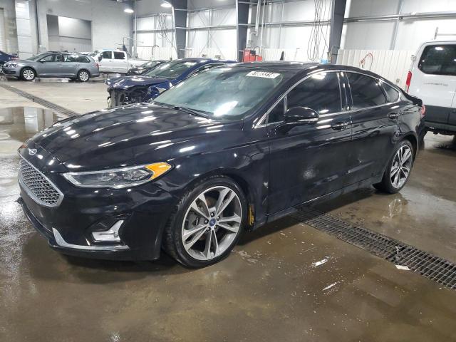 Lot #2516884559 2019 FORD FUSION TIT salvage car