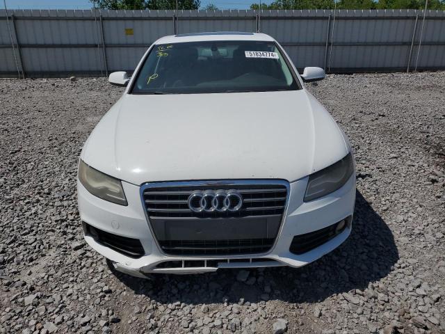 2011 Audi A4 Premium Plus VIN: WAUFFAFL7BN033600 Lot: 51834774