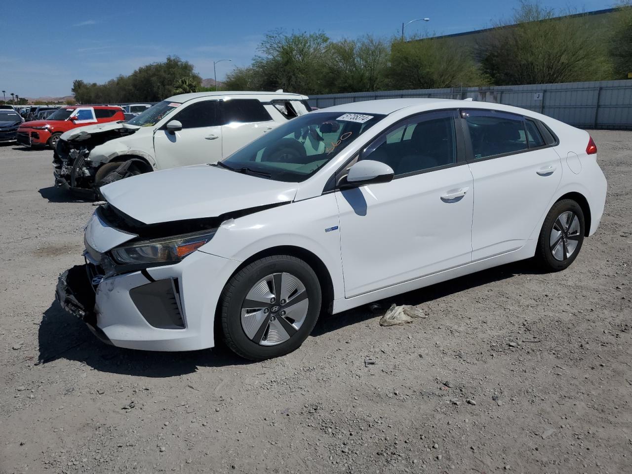 2017 Hyundai Ioniq Blue vin: KMHC65LC4HU051709