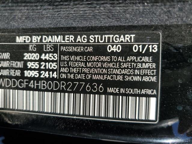 VIN WDDGF4HB0DR277636 2013 Mercedes-Benz C-Class, 250 no.12