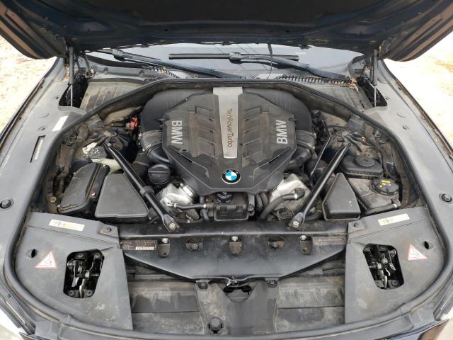 Lot #2491500063 2010 BMW 750 LI salvage car