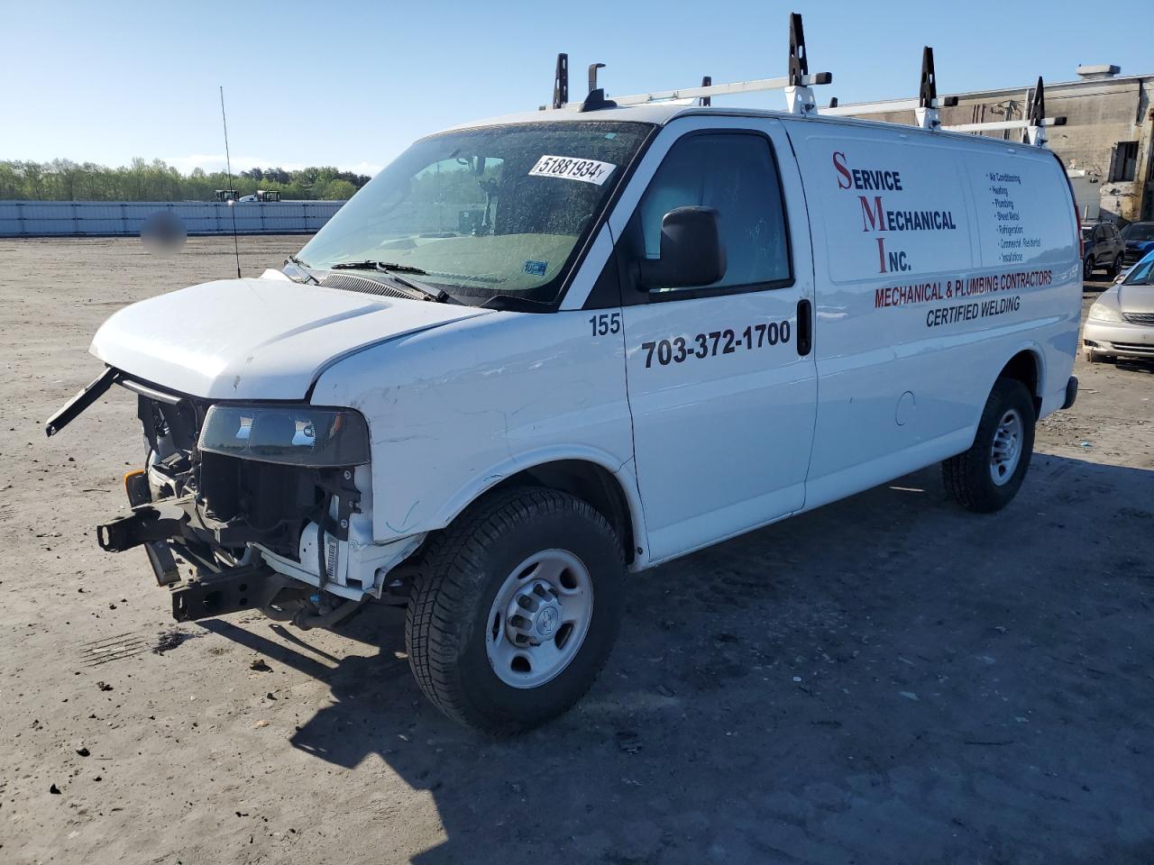 Lot #2507694135 2020 CHEVROLET EXPRESS G2